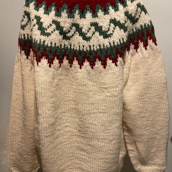 PULLOVER UNISEX FALL , WINTER HANDKNITTED brand new no tags - Picture 5 of 6